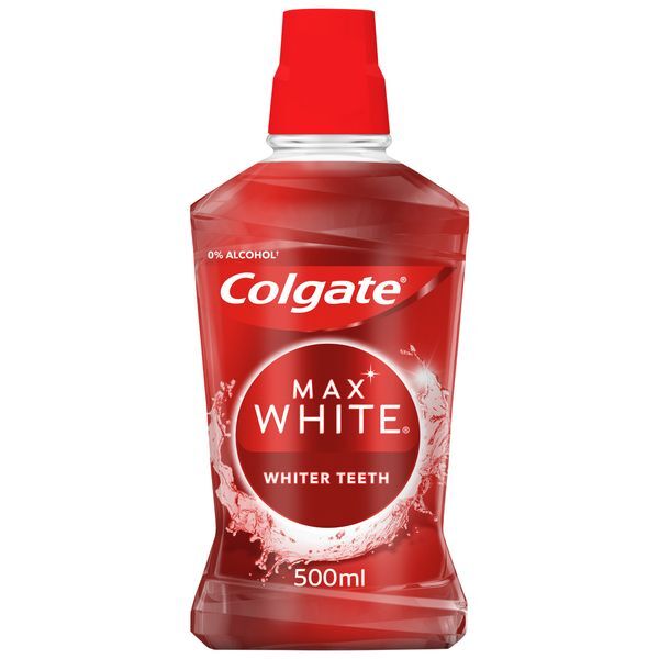 Colgate Max White Expert Whitening Mouthwash 500ml