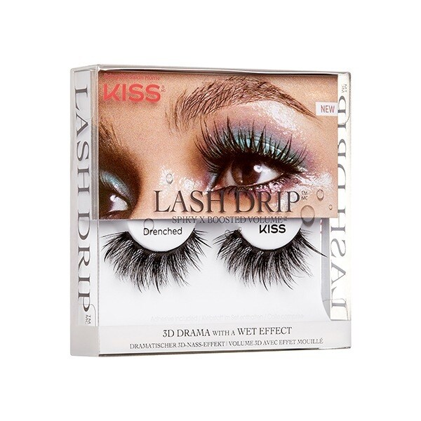 Kiss Drip Lash Strip Lash Drenched