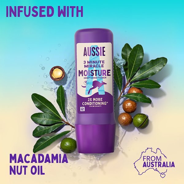 Aussie Miracle Moist Hair Treatments Moisturizing/Dry 250Ml