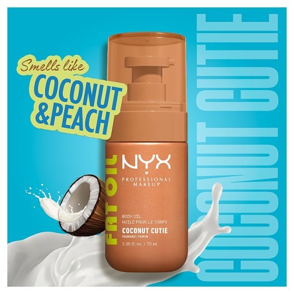 NYX Professional Makeup Fat Oil Body Oil Coconut Cutie 70ml