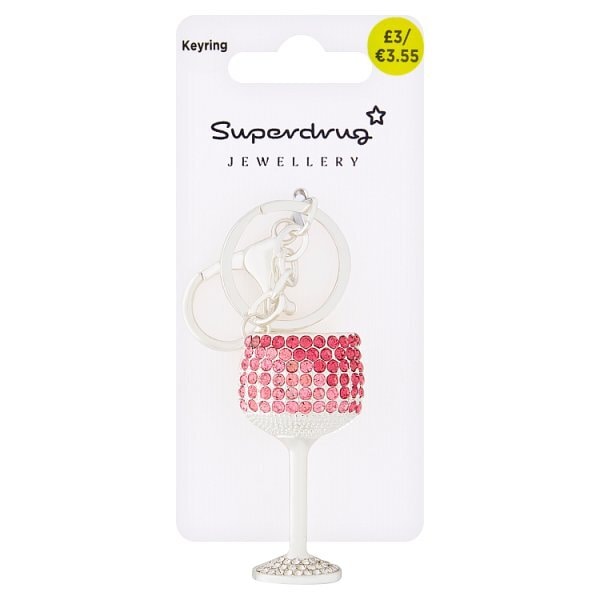 Superdrug Rose Keyring