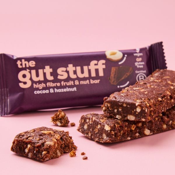 DNR The Gut Stuff Cocoa & Hazelnut High Fibre Fruit