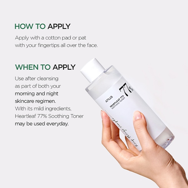 Anua Heartleaf 77% Soothing Toner 250ml