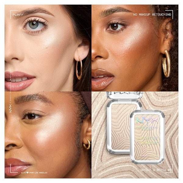 NYX Professional Makeup Buttermelt Highlighter Bright Butta