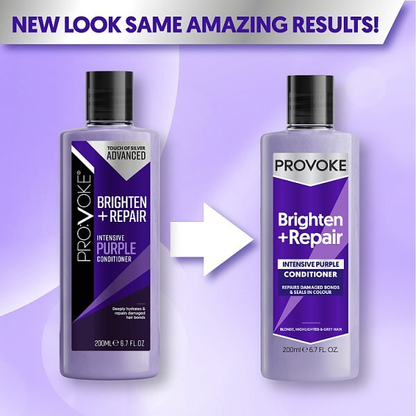 Provoke Brighten + Repair Intensive Purple Conditioner 200ml