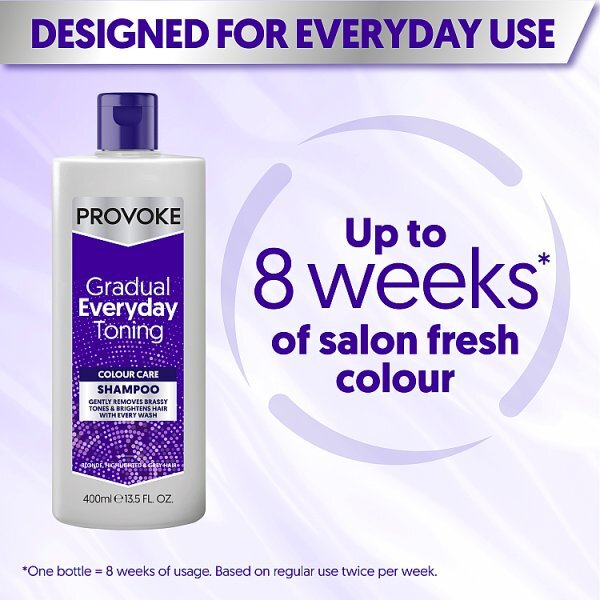 Provoke Gradual Everyday Toning Shampoo 400Ml