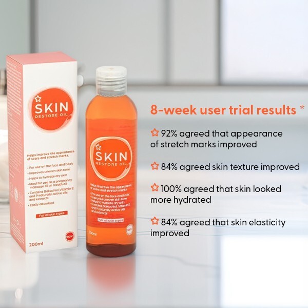 Skin Restore Oil for Scars & Stretch Marks 200ml