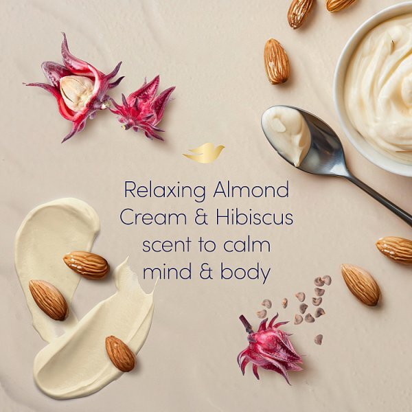 Dove Soothing Almond Cream And Hibiscus Bath Soak 450ml