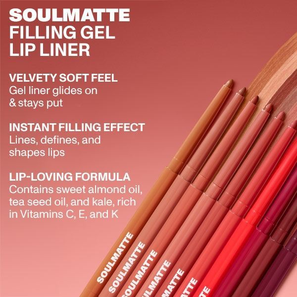 Morphe Soulmatte Filling Gel Lip Liner - Honey