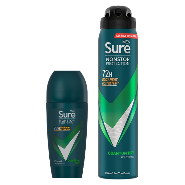 Sure Men Nonstop Quantum Dry Deodorant Bundle