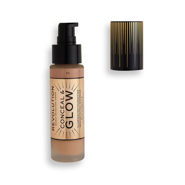 Revolution Conceal & Glow Foundation F7