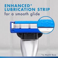 Gillette Mach3 Turbo Men’s Razor Blade Refills, 4 Count