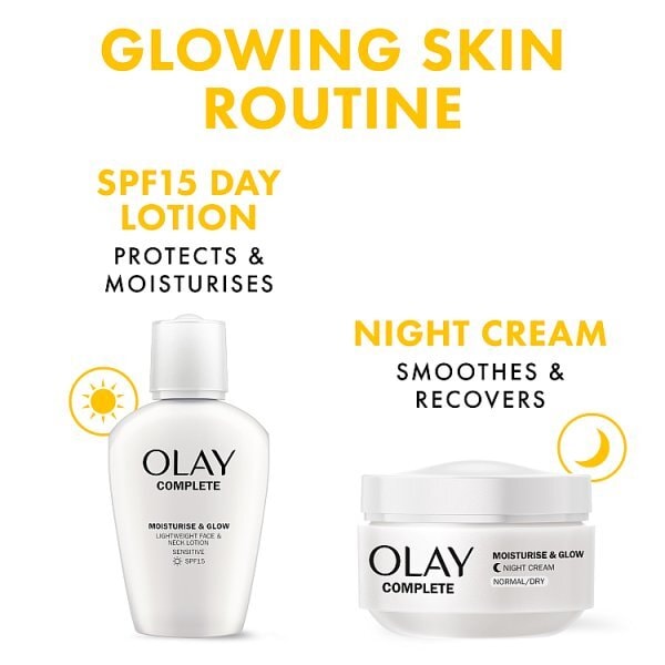 Olay Complete Care Sensitive Fluid Moisturiser SPF15 100ml