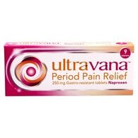Ultravana Period Pain Relief 250Mg Naproxen