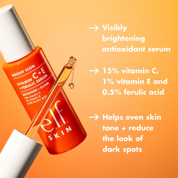 E.L.F. Skin Bright Icon Vitamin C + E + Ferulic Serum 30Ml