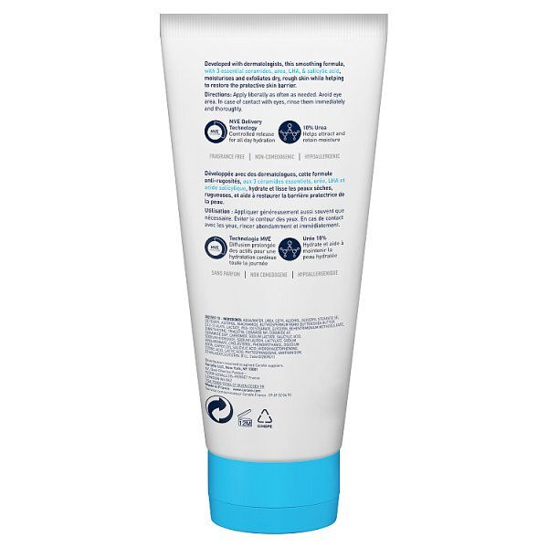 CeraVe SA Smoothing Moisturiser Cream Salicylic Acid 177ml