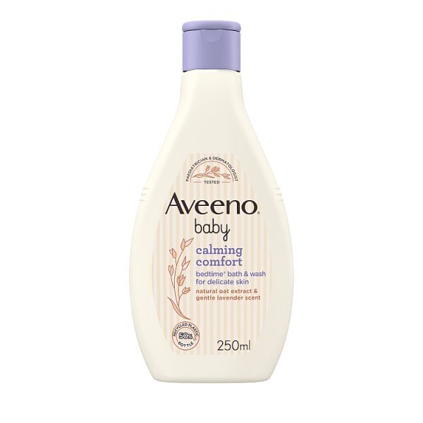 Aveeno Baby Calming Comfort Bedtime Bath & Wash 250Ml