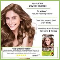 Garnier Nutrisse Permanent Hair Dye Light Brown 6