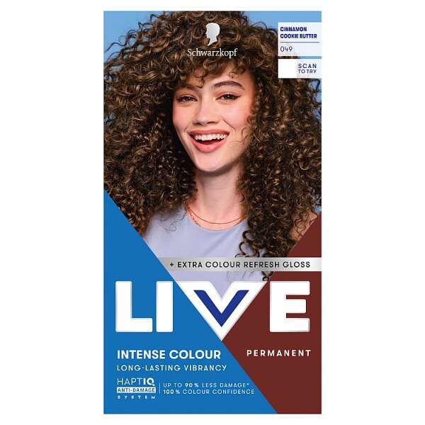 Schwarzkopf LIVE Cinnamon Cookie Butter Permanent Hair Dye