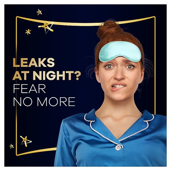 Always Ultra Sanitary Towels Secure Night Wings Size 4 16CT