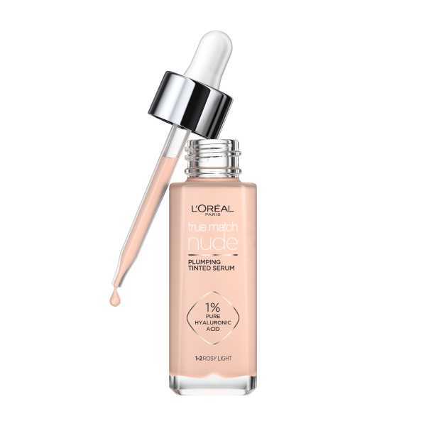 L'Oréal Paris True Match Nude Tinted Serum 1-2 Rosy Light