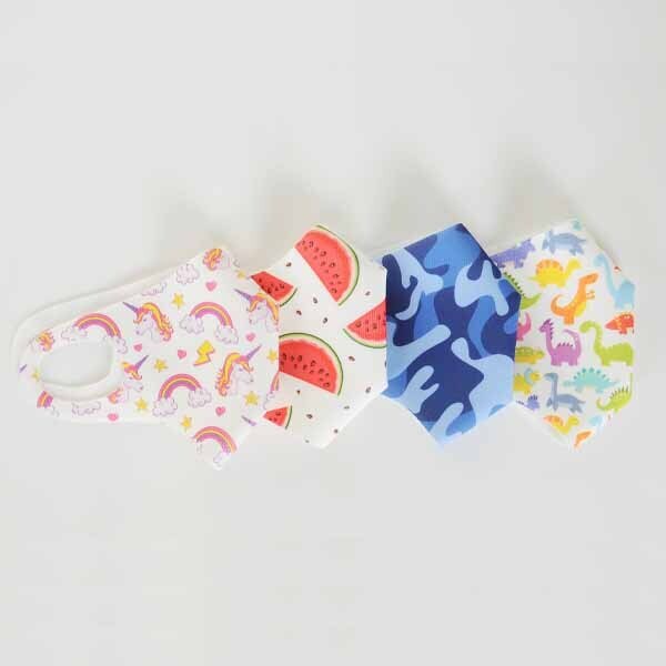 DNRprice Kids Fabric Face Covering Unicorn