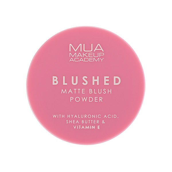 MUA Blushed Matte Powder Blusher - Marshmallow