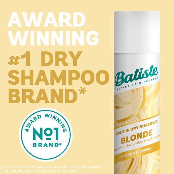 Batiste Dry Shampoo Brilliant Blonde 200ml