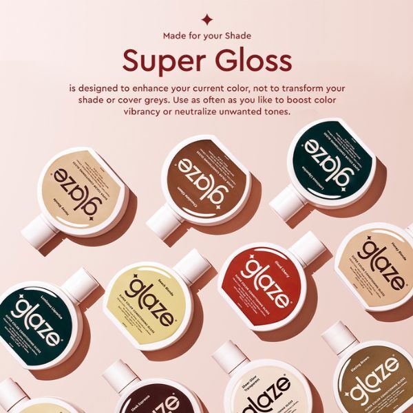 Glaze Super Color Conditioning Gloss Blazing Brown 190ml