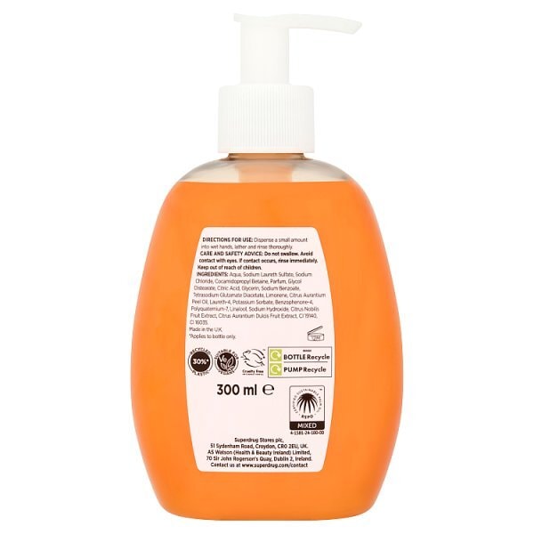 Fruity Orange & Satsuma Hand Wash 300ml