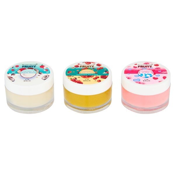 Superdrug Fruity Lip Balm Trio Gift Set 10g