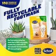 Scholl Foot Mask With Manuka Honey, Shea Butter & Urea