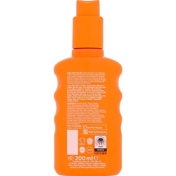 Solait Clear Sun Spray SPF50 200ml