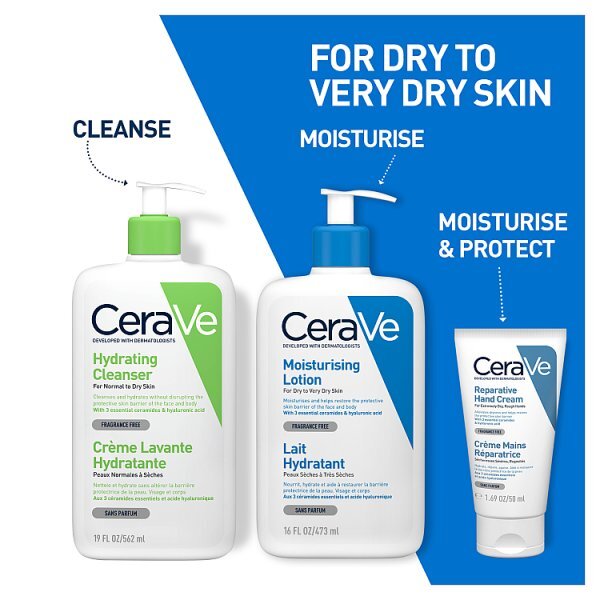 CeraVe Reparative Hand Cream for Dry & Rough Hands 50ml
