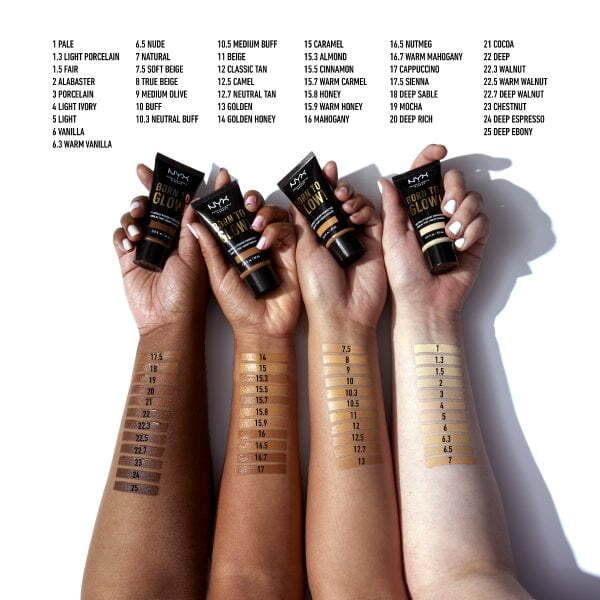 NYX Professional Makeup Born To Glow Foundation Vanilla