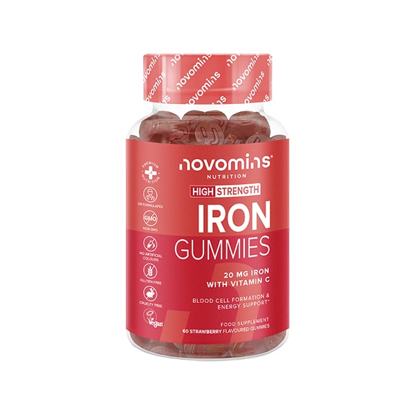DNR Novomins Iron Gummies 60 Gummies
