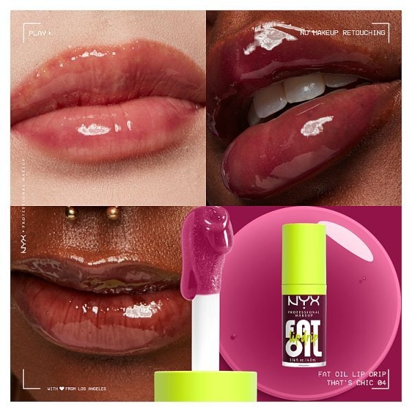 NYX Professional Makeup Fat Oil Lip Drip Gloss That's Chic