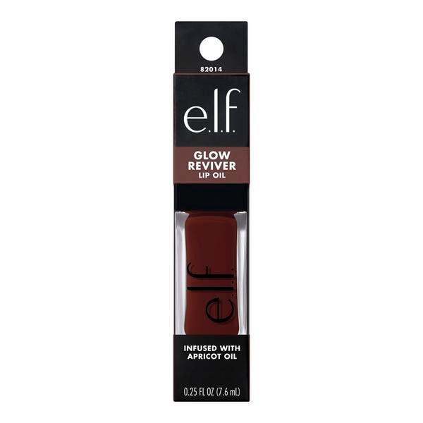 e.l.f. Glow Reviver Lip Oil Hot as Fudge 7.6ml