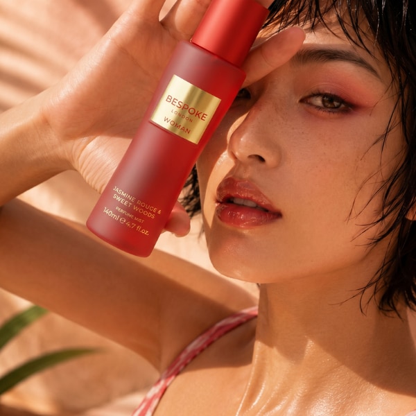 Bespoke Woman Jasmine Rouge & Sweet Woods Perfume Mist 140Ml