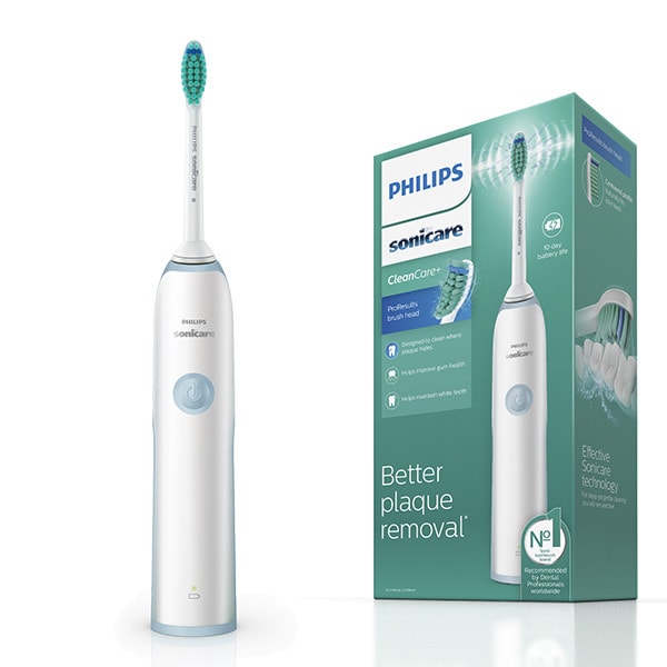 Philips Sonicare CleanCare+ Electric Toothbrush, Light Blue