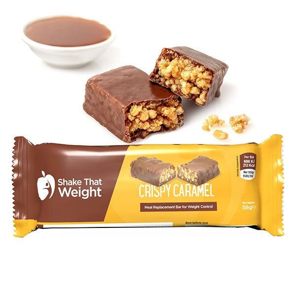 Shake That Weight Cripsy Caramel Meal Bar 7 Pack