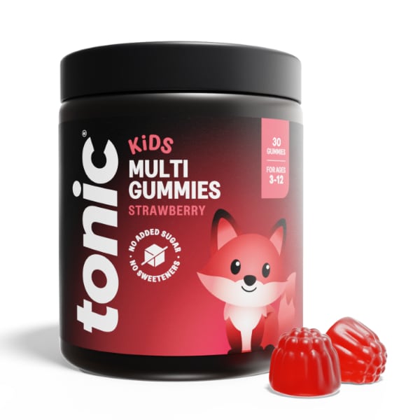 Tonic Health Kids Multivitamin Gummies x 30 Strawberry