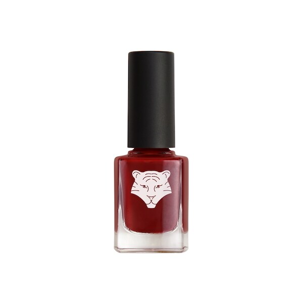 All Tigers Natural & Vegan Nail Lacquer 207 Burgundy Red