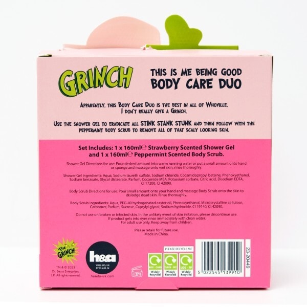 Grinch Body Care Duo Set