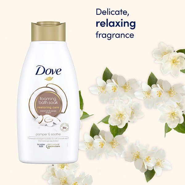 Dove Restoring Care Foaming Bath Bath Soak 450 ml