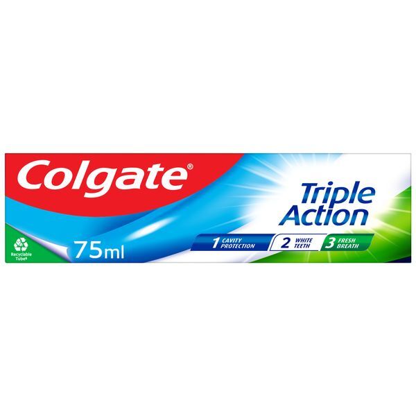 COLGATE TOOTHPASTE TRIPLE ACTION 75ML