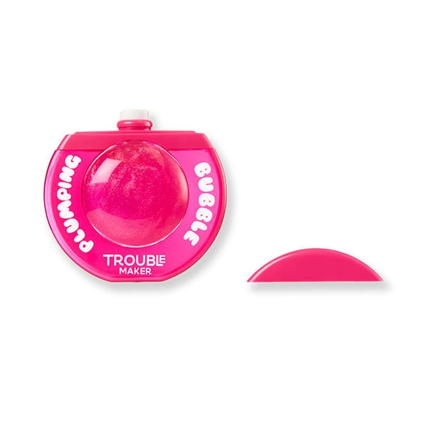 Trouble Maker Bubble Trouble Plumping Shimmer Lipgloss Madeline Pink