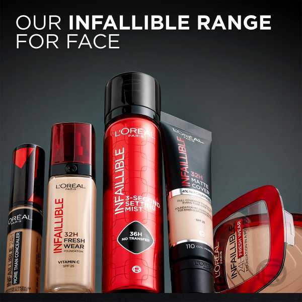 L'Oréal Paris Infallible 3-Second Makeup Setting Spray Mist 75ml