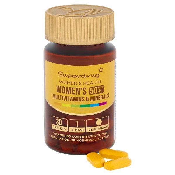 Superdrug Multivitamins For Women 50+ 30s