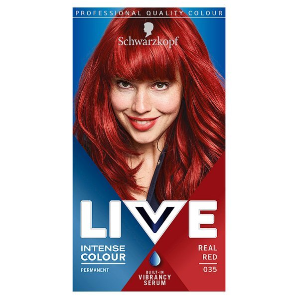 LIVE Intense Colour 035 Real Red Hair Dye